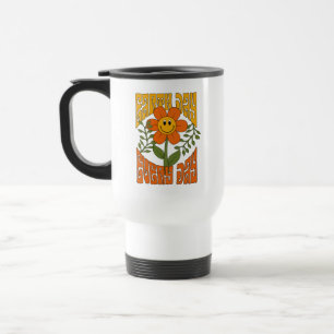 Mug De Voyage Fleur marguerite rétro des années 70