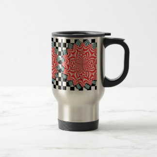 Mug De Voyage Fleur numérique par Kenneth Yoncich