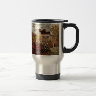 Mug De Voyage fleurs anciennes le-jardin-de-monet-a-argenteuil-s