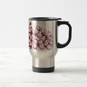 Mug De Voyage Fleurs de cerisier