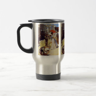 Mug De Voyage Fleurs de Noël et Belles de Noël