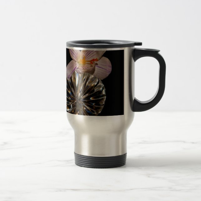 Mug De Voyage Fleurs et cristal (Droit)