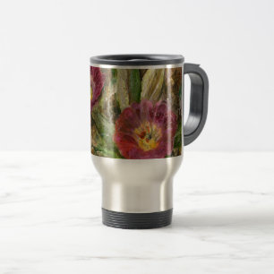 Mug De Voyage Fleurs roses du désert d'Arizona