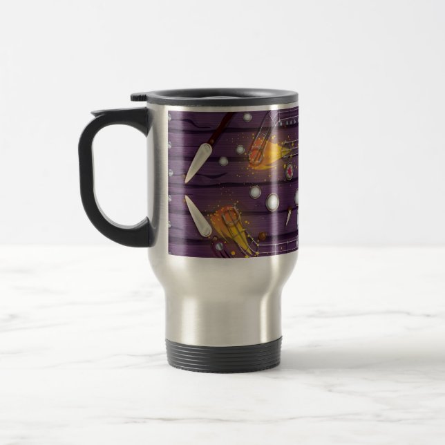 Mug De Voyage Flipper à billes (Gauche)