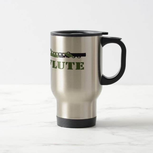 Mug De Voyage Flûte de camouflage (Droit)