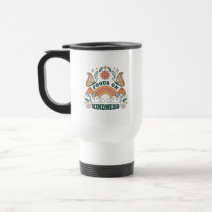 Mug De Voyage Focus sur la gentillesse graphique Super