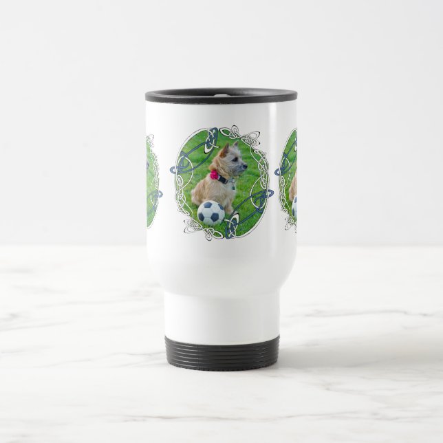 Mug De Voyage Football Cairn Terrier (Centre)