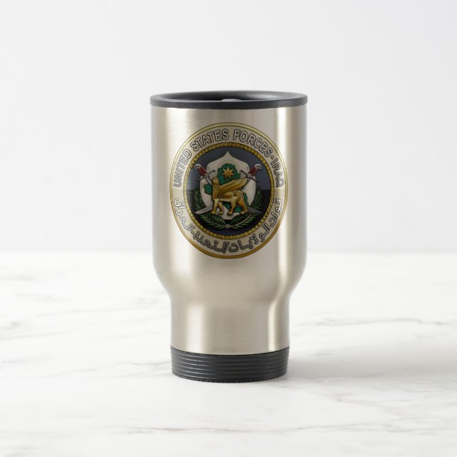 Mug De Voyage Forces des Etats-Unis - Irak (Centre)