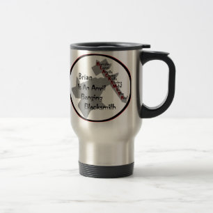 Mug De Voyage Forgeron personnalisé