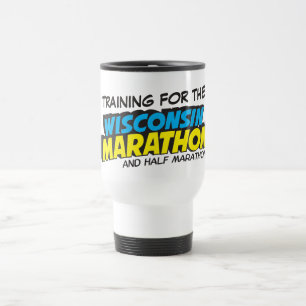 Mug De Voyage Formation de marathon du Wisconsin