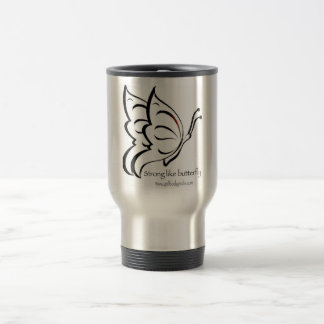 Mug De Voyage Fort comme le papillon
