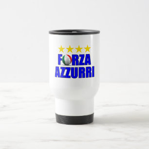 Mug De Voyage Forza Azzurri 4 fois champions du monde de footbal