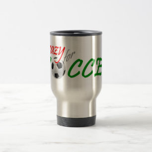 Mug De Voyage Fou pour le football