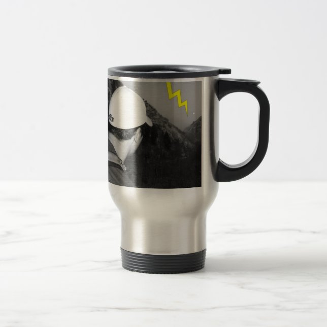 Mug De Voyage foudre fluorescente (Droit)