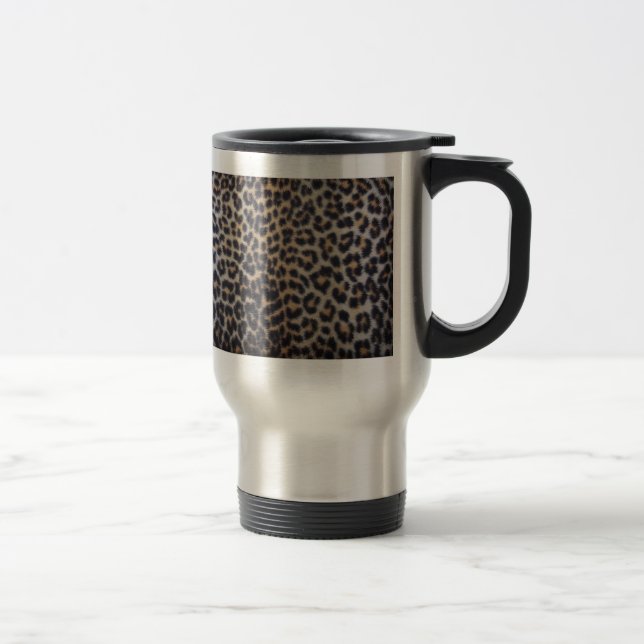 Mug De Voyage Fourre léopard (Droit)