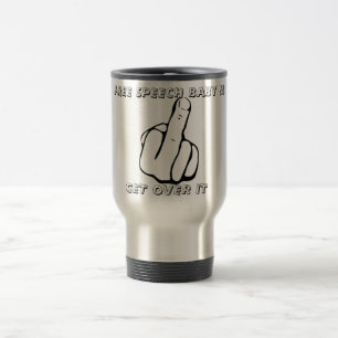 mug de voyage "FREE SPEECH BABY"