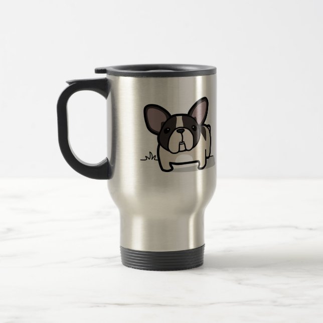 Mug De Voyage Frenchie pie Brindle (Gauche)