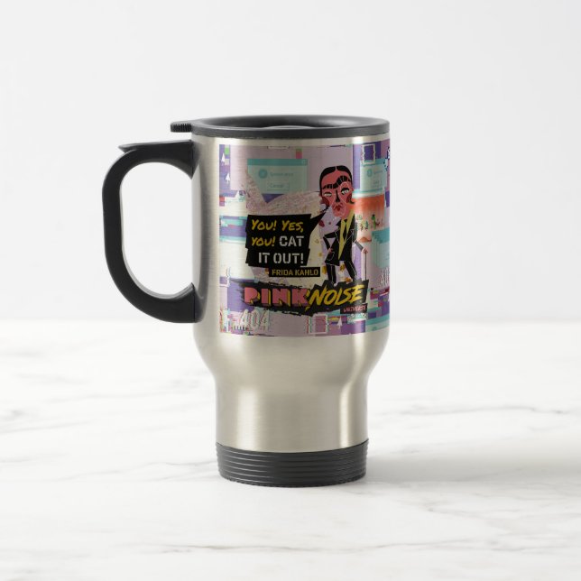 Mug De Voyage Frida Kahlo · Pink Noise (Gauche)