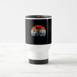 Mug De Voyage Frisbee Golf Disque Golf Rétro