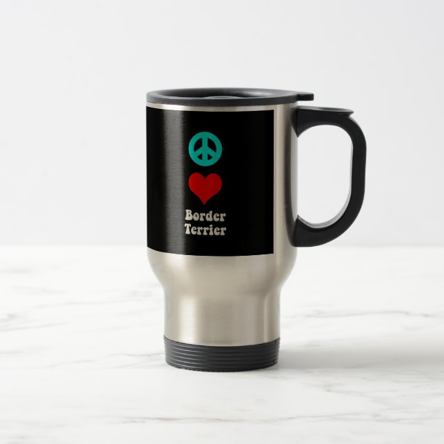 Mug De Voyage Frontière Terrier (Droit)
