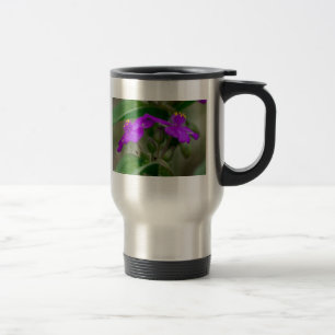 Mug De Voyage Fuchsia Spiderwort Twins Fleur sauvage Cadeaux Vêt