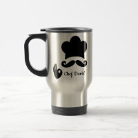 Funky Black Mustache Custom Nom du texte Casquette