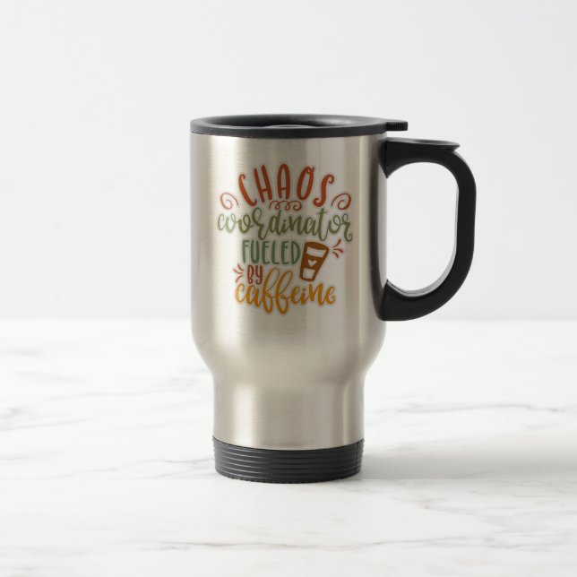 Mug De Voyage Funny Chaos Coordinateur Lover (Droit)