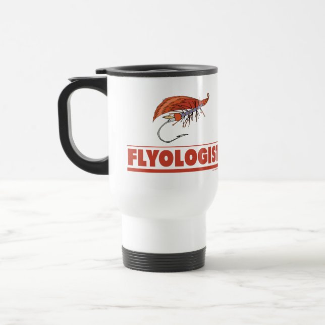 Mug De Voyage Funny Fly Fishing (Gauche)
