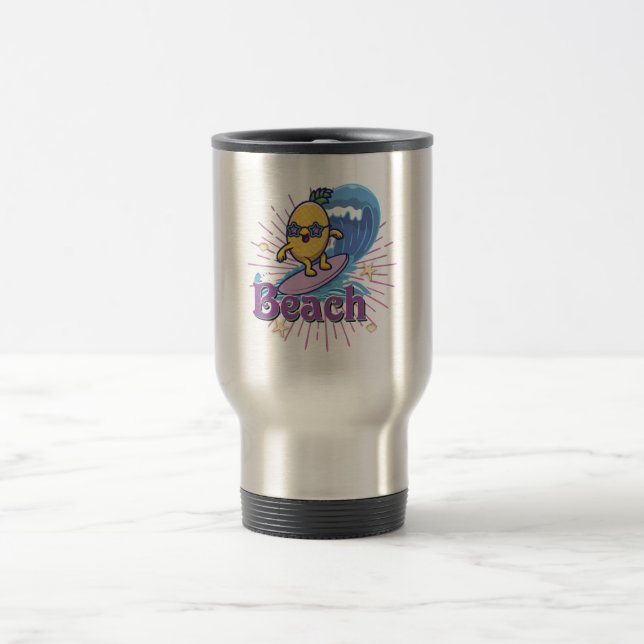 Mug De Voyage funny pineapp (Centre)