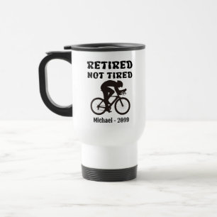 Mug De Voyage Funny Retraité pas fatigué Cycliste