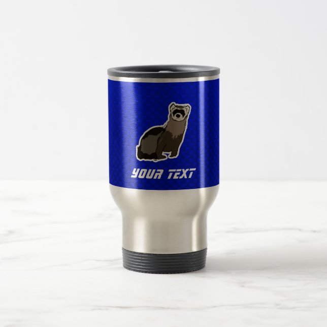 Mug De Voyage Furet bleu (Centre)
