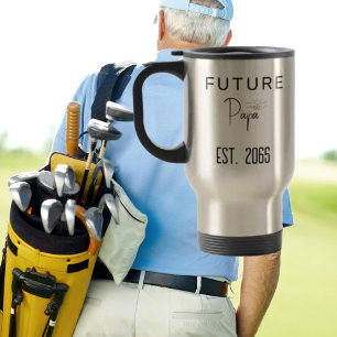 Mug De Voyage Futur Papa Fist Pump Pregancy Faire-part