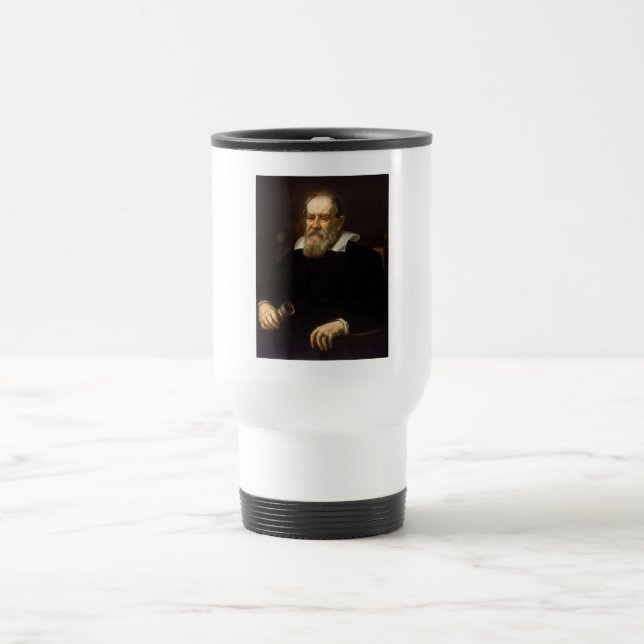 Mug De Voyage Galileo Galilei : Père de la science et de l'astro (Centre)