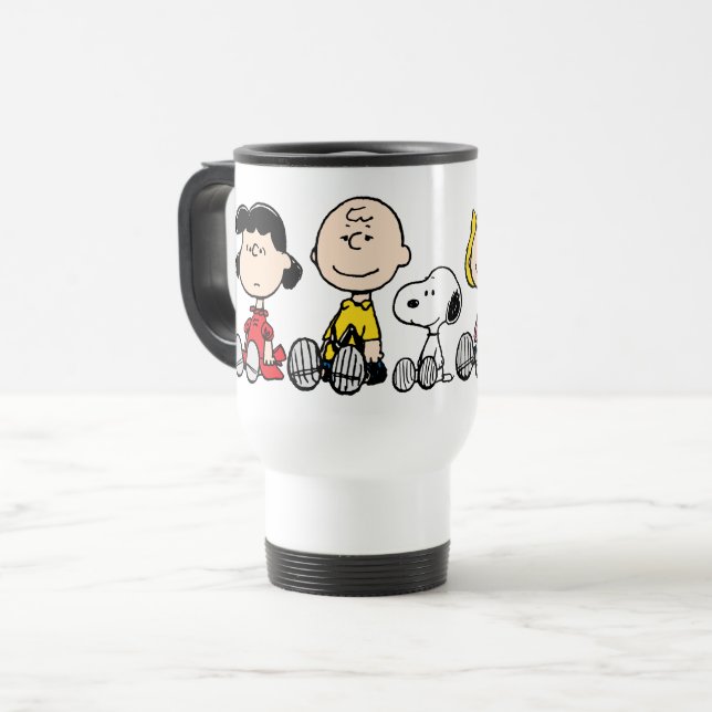 Mug De Voyage Gang D'Arachides Assis Ensemble (Devant gauche)