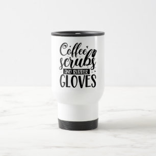 Mug De Voyage Gants de café et gants en caoutchouc
