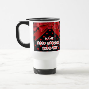 Mug De Voyage Garde Croître En Toi Motivation Personnalisée