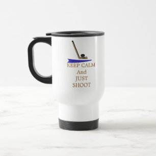 Mug De Voyage Garde ton calme Bâton de hockey