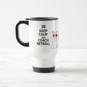 Mug De Voyage Gardez le calme et donnez des leçons particulières
