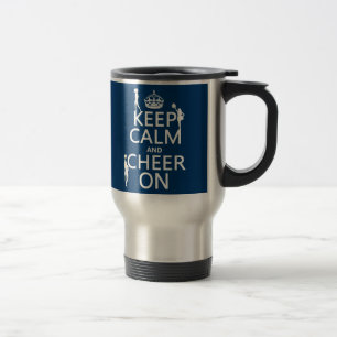 Mug De Voyage Gardez le calme et l'encouragez sur (majorettes)
