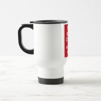 MUG DE VOYAGE GARDEZ VOTRE CALME ET CONTINUEZ, CORY BOOKER, DÉMO