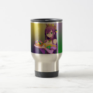Mug De Voyage Gâteau Anime Mardi Gras King