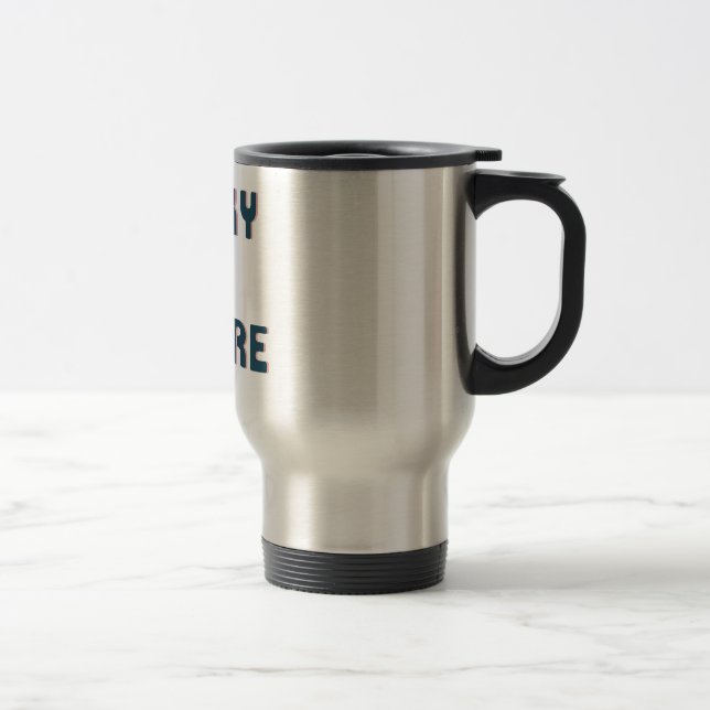 Mug De Voyage Génial par nature - pour les personnes géniales (Droit)