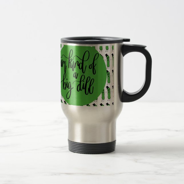 Mug De Voyage GENRE du calembour "IM de nourriture de GRAND (Droit)