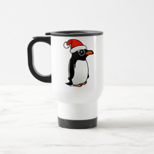 Mug De Voyage Gentoo Penguin Père Noël