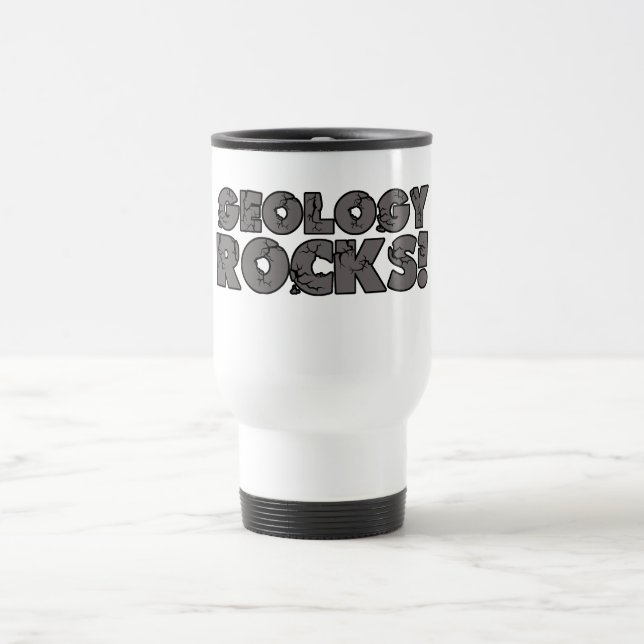 Mug De Voyage Géologie rocks (Centre)
