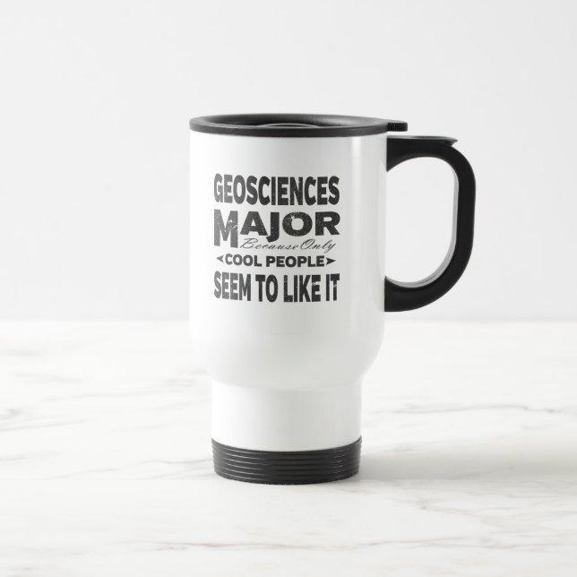 Mug De Voyage Géosciences College Cool principaux (Droite)