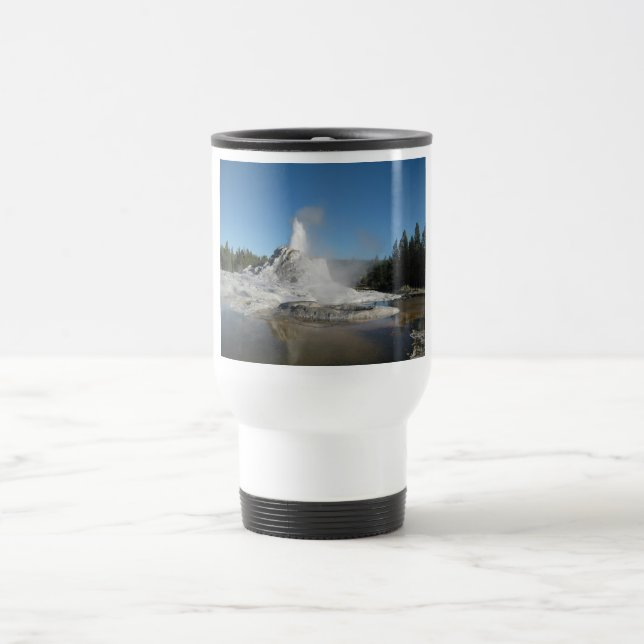 Mug de voyage Geyser de Yellowstone (Centre)