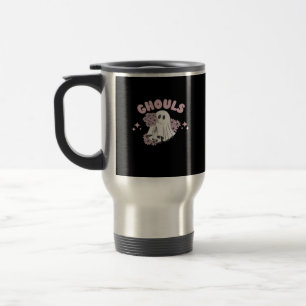 Mug De Voyage Ghouls veut juste s'amuser Halloween Art Basic Sty