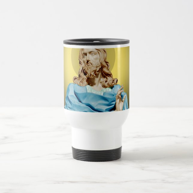 Mug De Voyage Gian Lorenzo Bernini Bust of Christ 1679 (Centre)