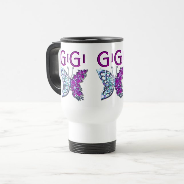 Mug De Voyage GIGI Grand-mère (Devant gauche)